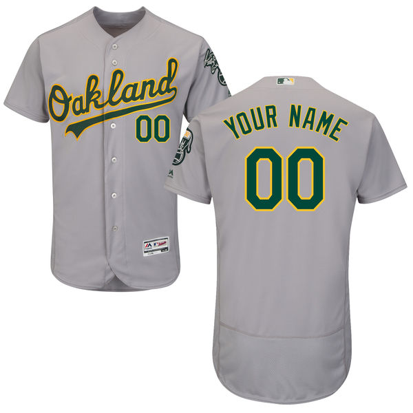 Men's Oakland Athletics Flex Base Custom Jersey MLBC0035